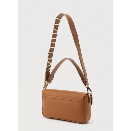 VALENTINO schoudertas handtas Alexia Crossbody Bag Cuoio Lichtbruin
