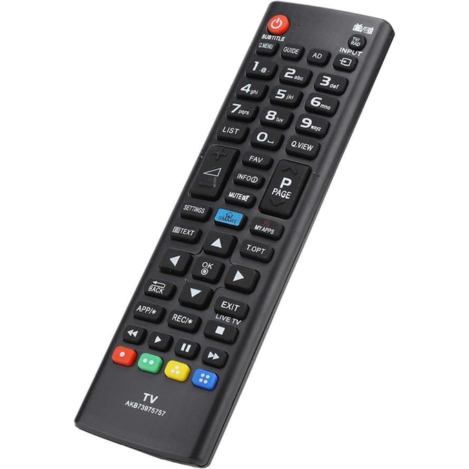 Voor LG AKB73975757 Intelligente TV Afstandsbediening Geschikt voor 22LB4900 22LB490U black