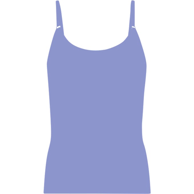 Meisjes 1-pack Singlet Effen