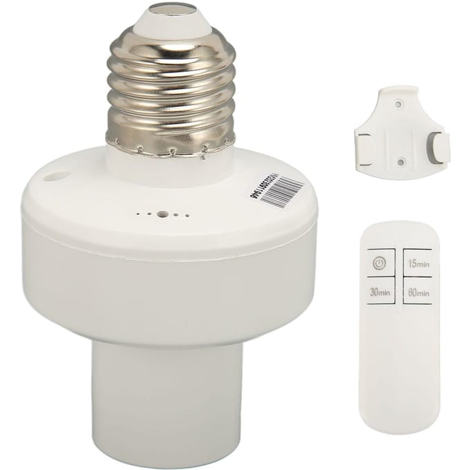 Draadloze Lichtfitting Slimme Afstandsbediening Lamphouder Lampvoet Adapter voor E27 E26 Kop AC110V