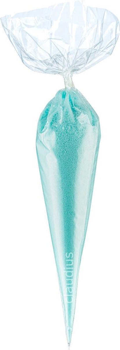 Scrubzout Hamam - 500 gram in puntzak transparant - set van 6 stuks - Hydraterende Lichaamsscrub
