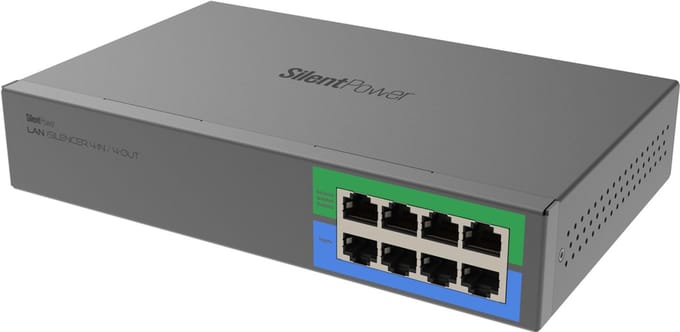 SilentPower LAN iSilencer 4-In / 4-Out