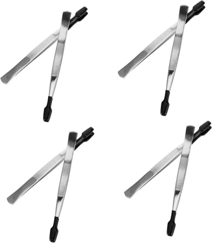 Pincet Set - Hobby Clips - Precisiewerk - Ergonomisch Ontwerp - 11cm Lengte - Meerdere Kleuren