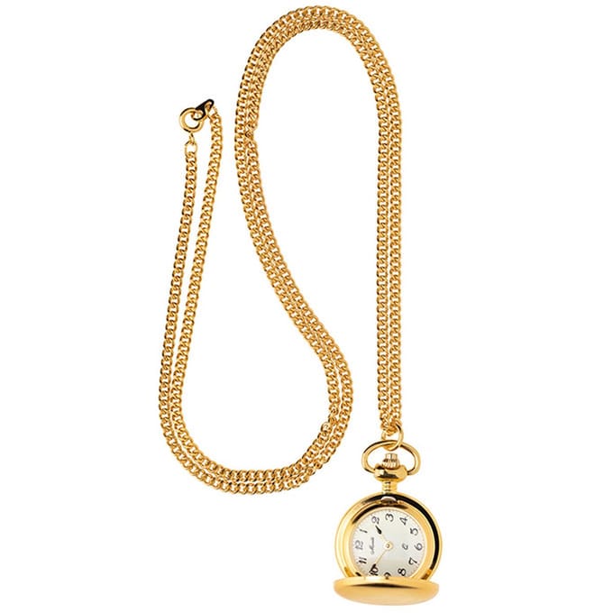 Monté Kettinghorloge Goud 27mm Swiss Quartz