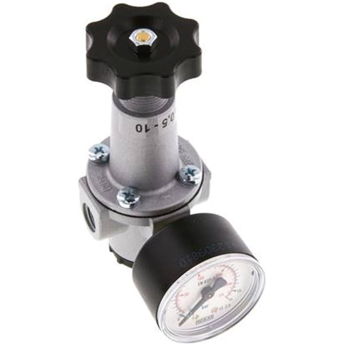 Drukregelaar G1/4'' 1000l/min 0.1-3.0bar/1-44psi Zinkspuitgietstandaard 1