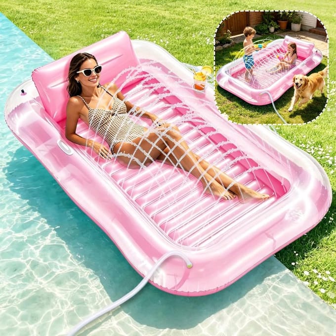 VLSelect® Waterluchtbed - Luchtbed Zwembad - Ligbed