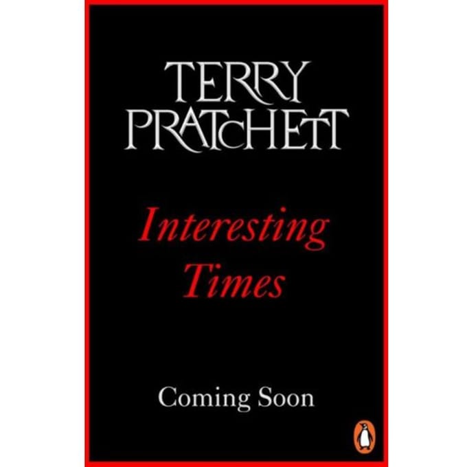 Interesting Times door Terry Pratchett Paperback Boek 9781804990278