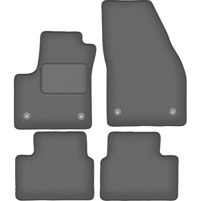 Grafiet automatten voor: Opel Meriva B minivan (2010-2017)