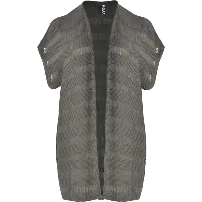 Gebreide textuurcardigan dames Mat Fashion