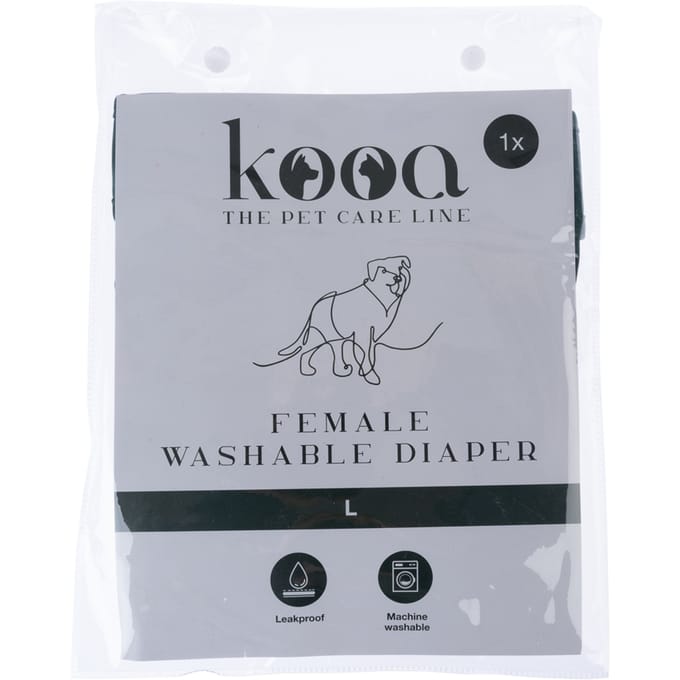 kooa Wasbare Luiers voor Teefjes maat L