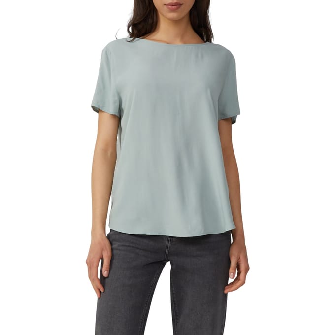 s.Oliver -qs Blouses Light Green Maat: 36 | Blouses Outlet | Dames | Groen