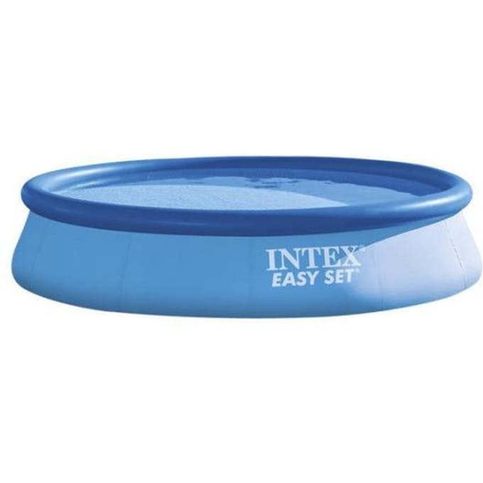 Intex Easy Set Opblaaszwembad Set - Ø 396 x 84 cm met filterpomp