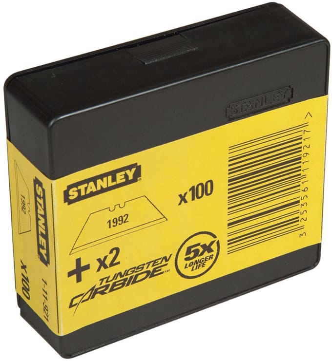 Stanley Reserve Mesjes 1992 zonder gaten - 100 stuks/dispenser
