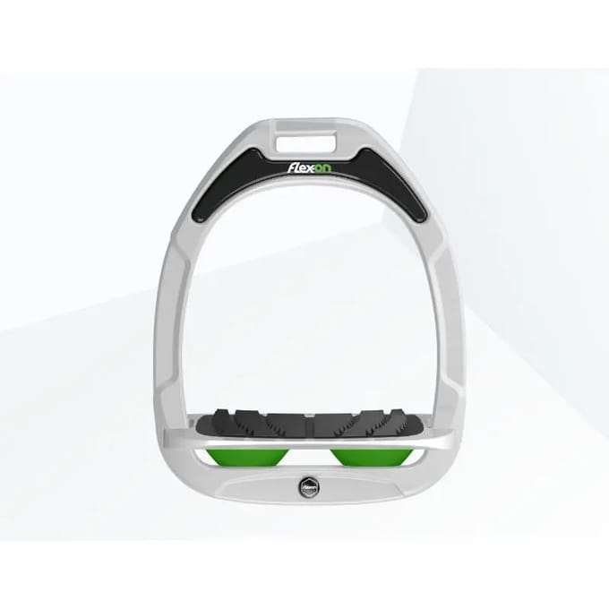 Ingelaste Grip Wit/Grijs/Groen Flex-On Green Composite