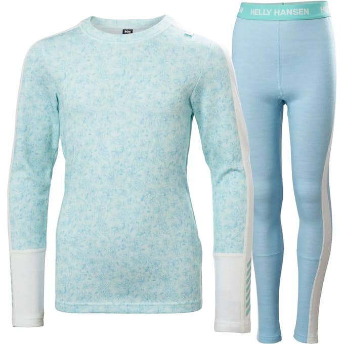 Merino wolset voor meisjes Helly Hansen Graphic Lifa