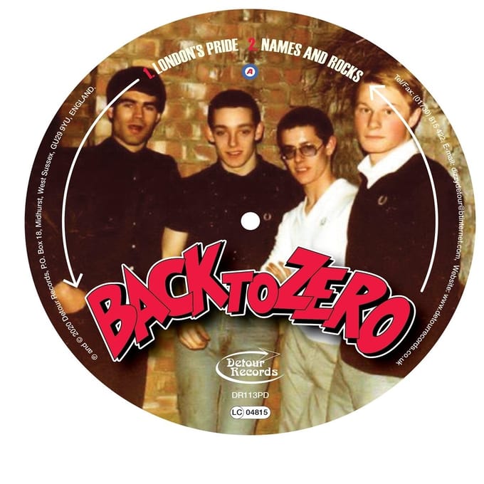 Back To Zero - London's Pride (7"Vinyl Single) (Picture Disc) (Limited Edition)