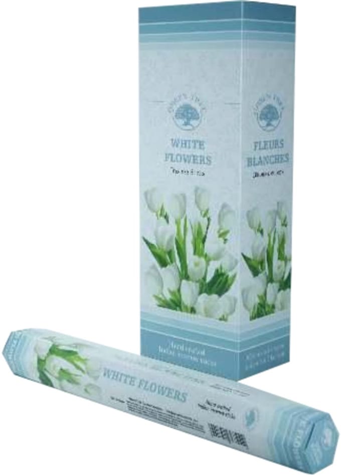 Wierook White Flowers 20St