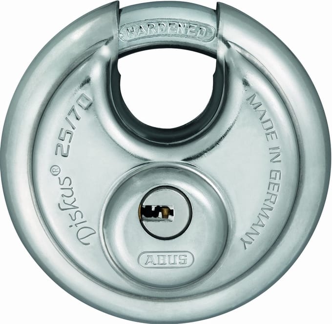 Abus 25/70 SB discus hangslot met certificaat