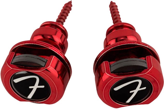 Fender Infinity Locks Strap Locks - Rood