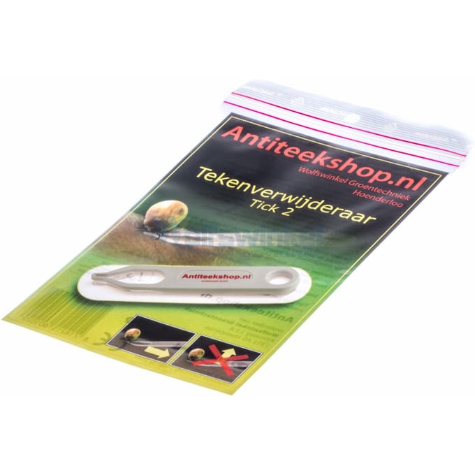 Tekenverwijderaar / Tekentang - 1 Pak - Kunstof