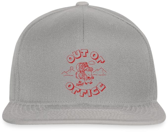 Minions Stuart Bob Kevin Out Of Office Snapback cap