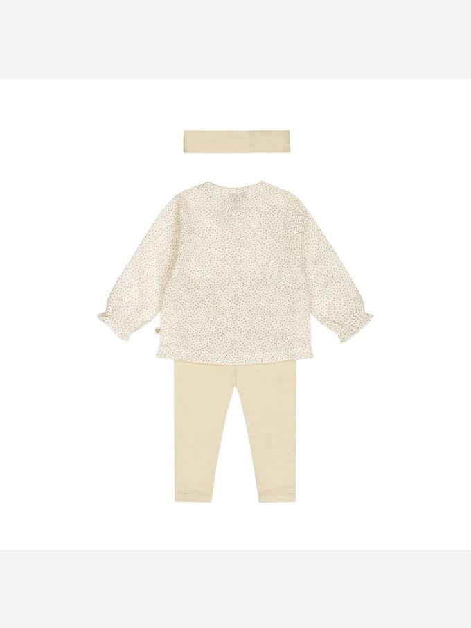 Dirkje Off-white Blouse Set