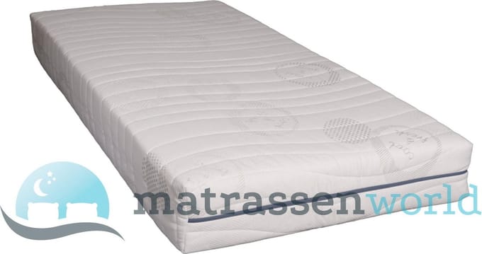 Koudschuim Pocketvering Matras Cool Fresh - 70 x 210 cm dikte c.a. 21 cm