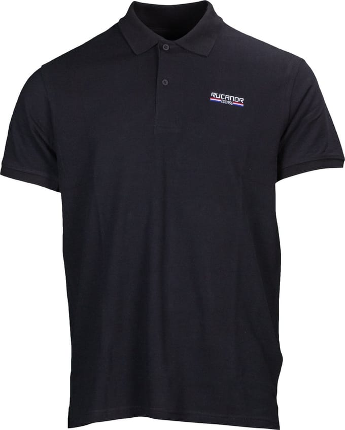 Rucanor Rodney Polo Shirt Heren Zwart Maat S