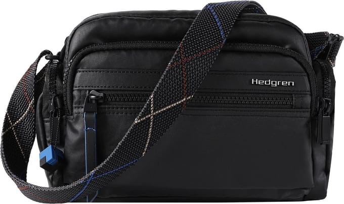 Hedgren Schoudertas Emily Multipockets Crossover RFID Creased Black Zwart
