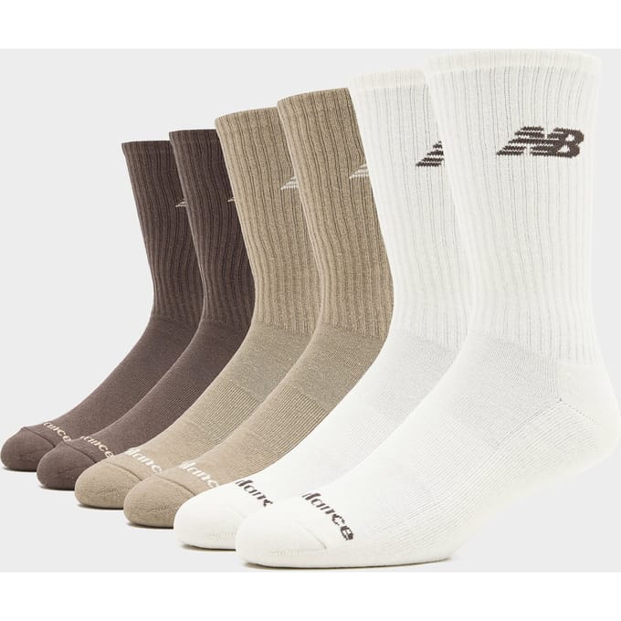New Balance 6-Pack Everyday Crew Sokken