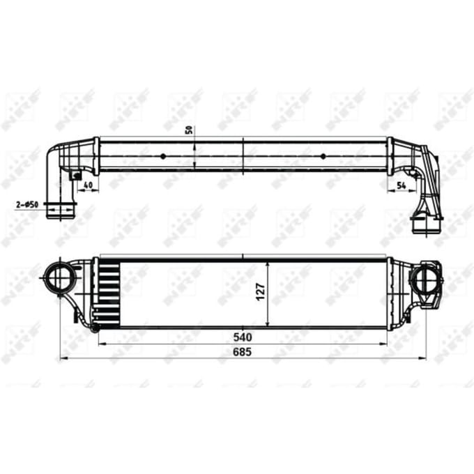 Intercooler NRF 30119A