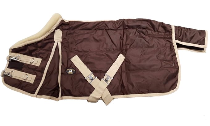 MHS Staldeken Crusader Plus 300gr 155 Bruin / Crème