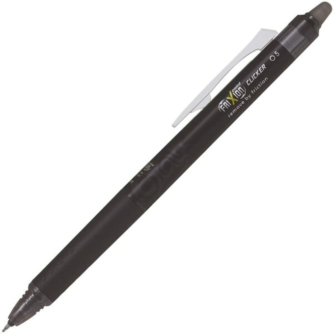 Rollerpen PILOT friXion Synergy point clicker fijn zwart