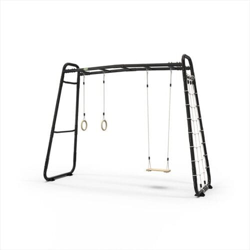 EXIT GetSet Monkeybar MB210 - Monkey Bar Klimrek voor Buiten - Speeltoestel voor Kinderen - Zwart