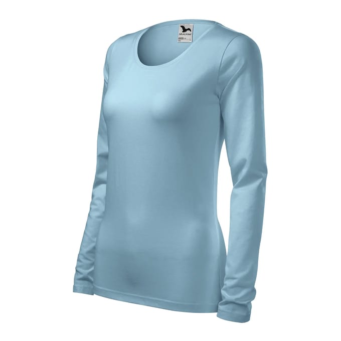 Dames-T-shirt met lange mouwen Malfini Slim 139