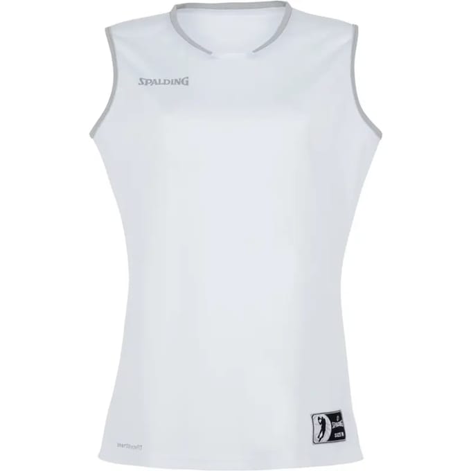 Move Tank Top Vrouwen Wit/Zilvergrijs