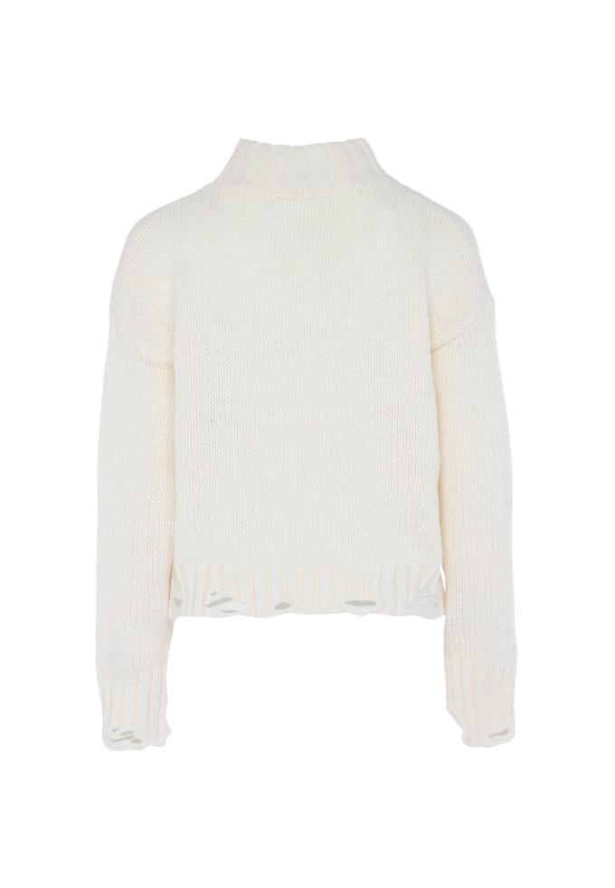 Mymo Jumper Dames wolwit