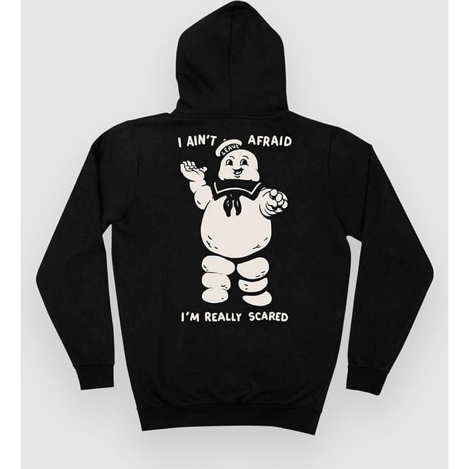 The Dudes I Ain't Afraid Classic Premium Hoodie zwart
