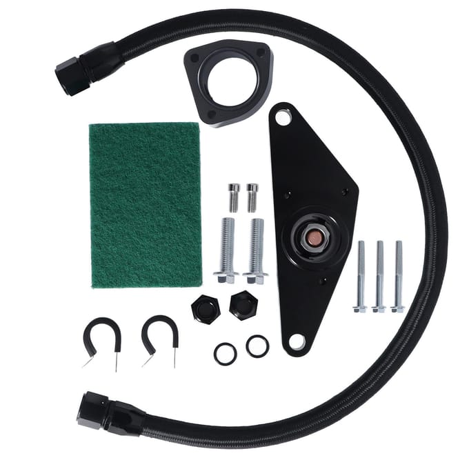 Koelvloeistof Bypass Kit Aluminiumlegering Vervanging voor Dodge Ram voor Cummins Diesel 5.9L 6.7L