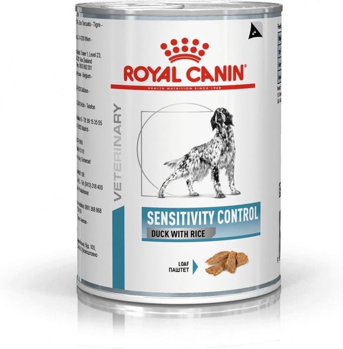 Royal Canin - Hondenvoer Nat Sensitivity Control Kip & Rijst - 12 x 410 gr