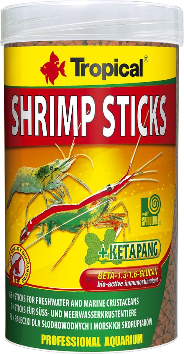 Tropical Aquarium Shrimp Sticks 250 gram
