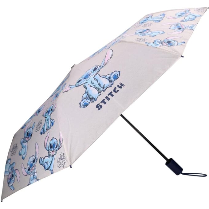 Stitch Paraplu - Kinderparaplu - Metaal frame - 91 cm - Grijs