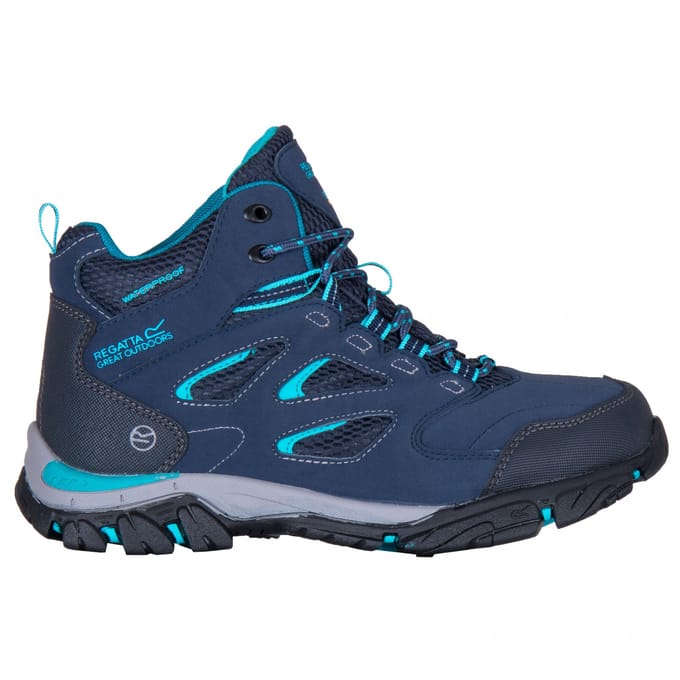 Regatta Dames/dames Holcombe IEP Mid Hiking Boots (Navy/Azuurblauw)