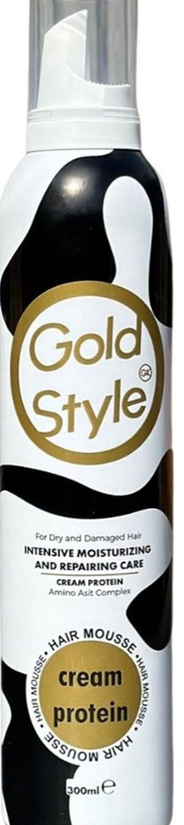 Gold style hair mousse milk (cream) protein 300 ml