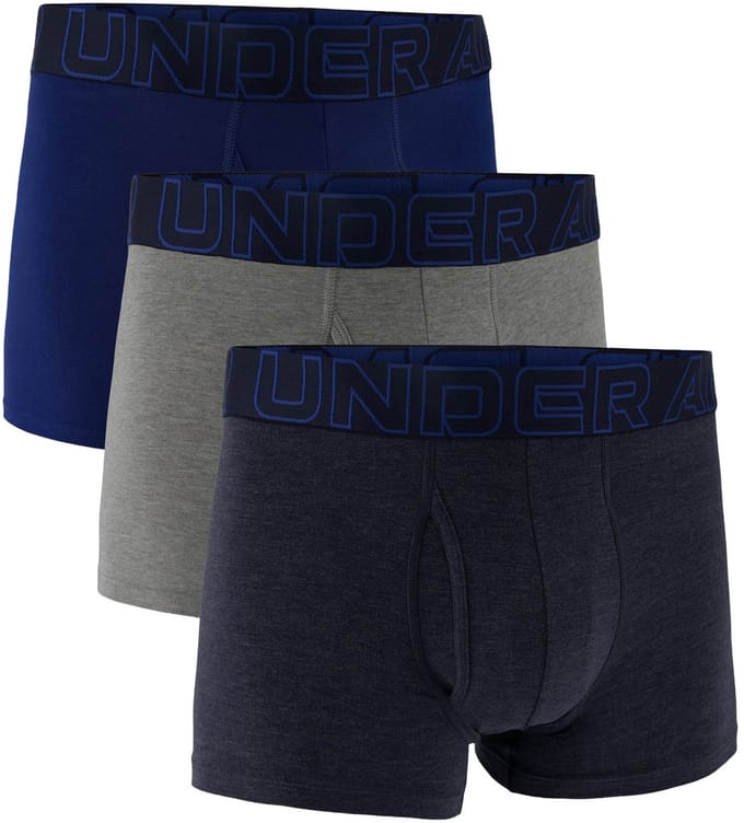 Under Armour Boxershorts UA PERFORMANCE COTTON - SOLID 3 IN 3PK Set van 3