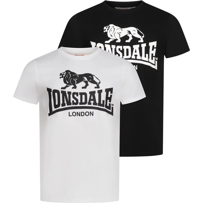 T-shirt Lonsdale Kelso (x2)