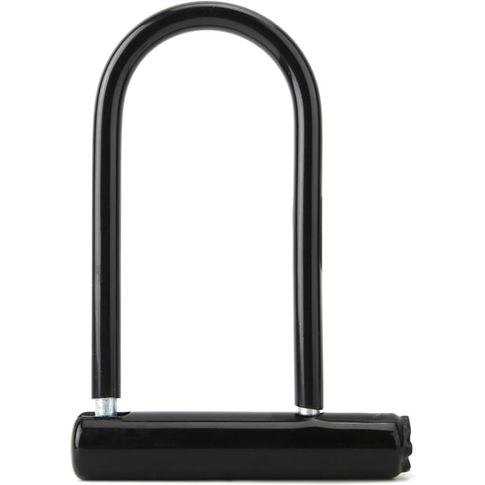 Robuuste zinklegering fiets motorfiets U-slot beveiliging anti-diefstal black