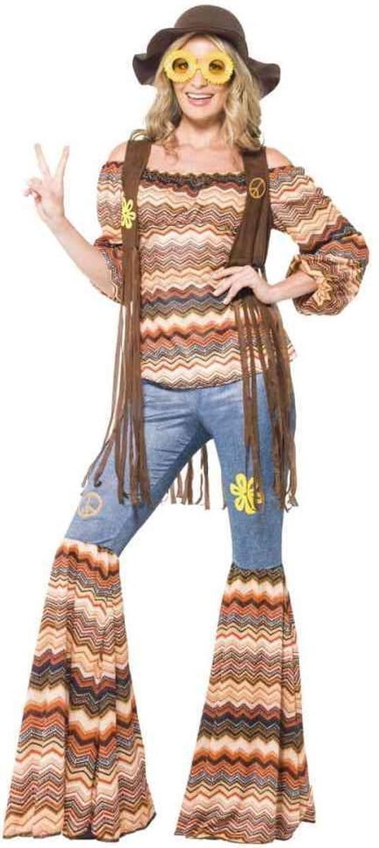 "Hippie harmonie verkleed pak voor vrouwen  - Verkleedkleding - Medium"