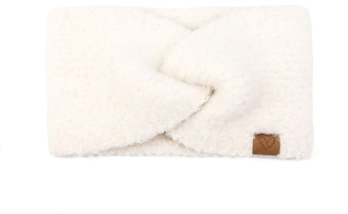 Bijoutheek Hoofdband Winter Knoop Off-White