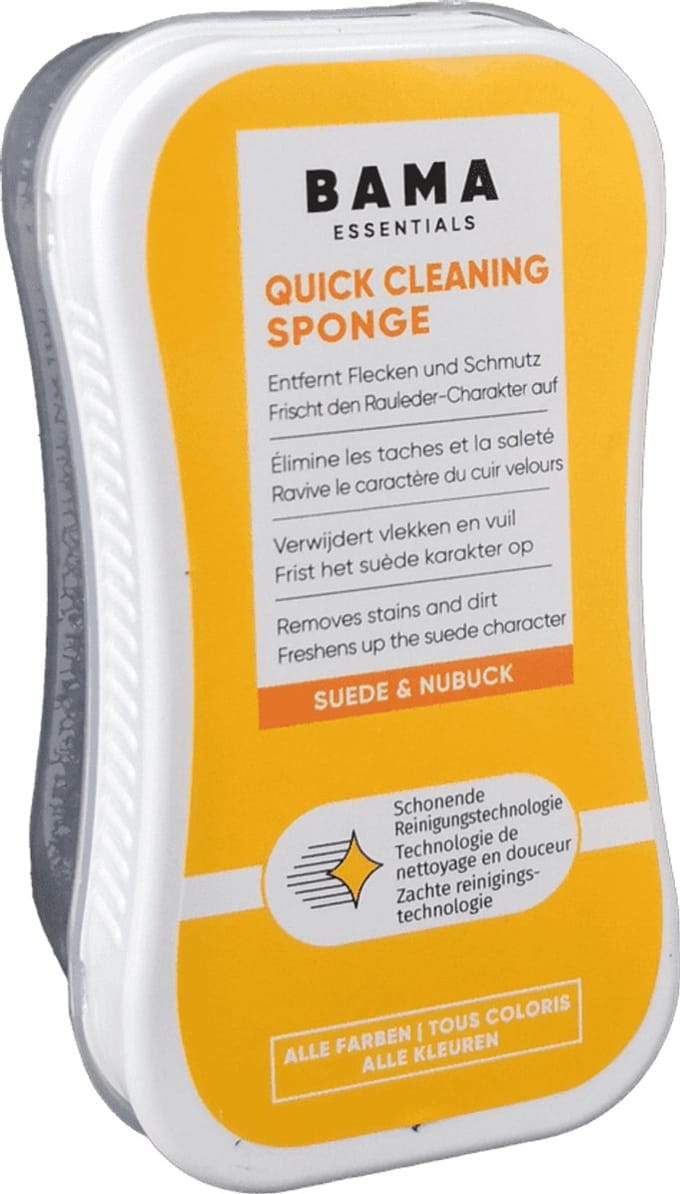 Bama Quick Cleaning Sponge - Reiningingsspons voor Suede & Nubuck